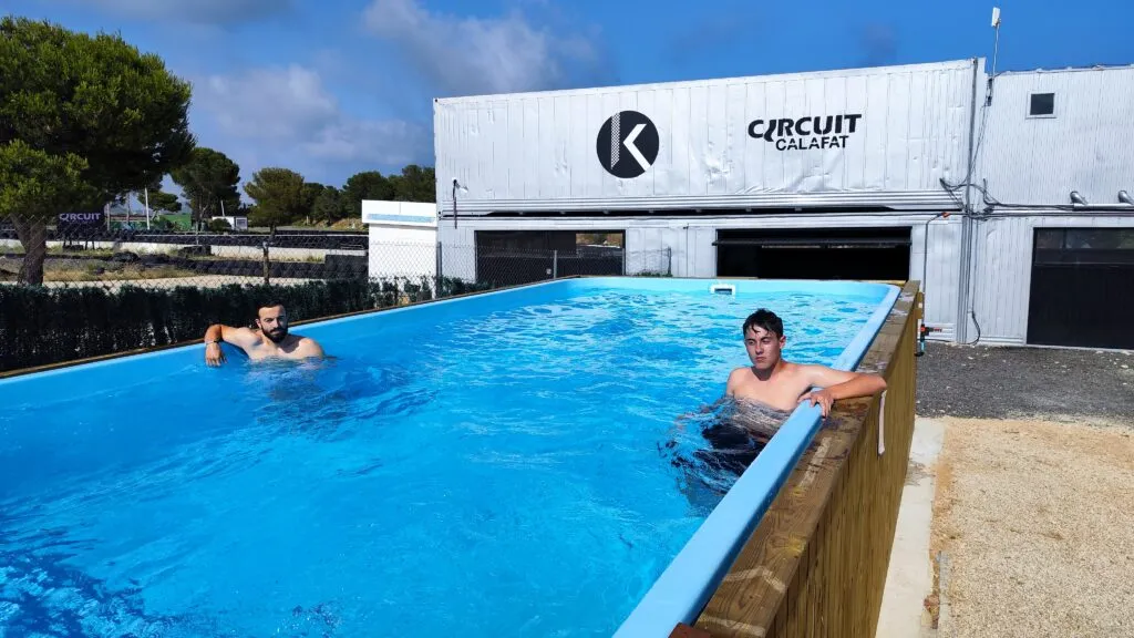 circuit calafat karting piscina