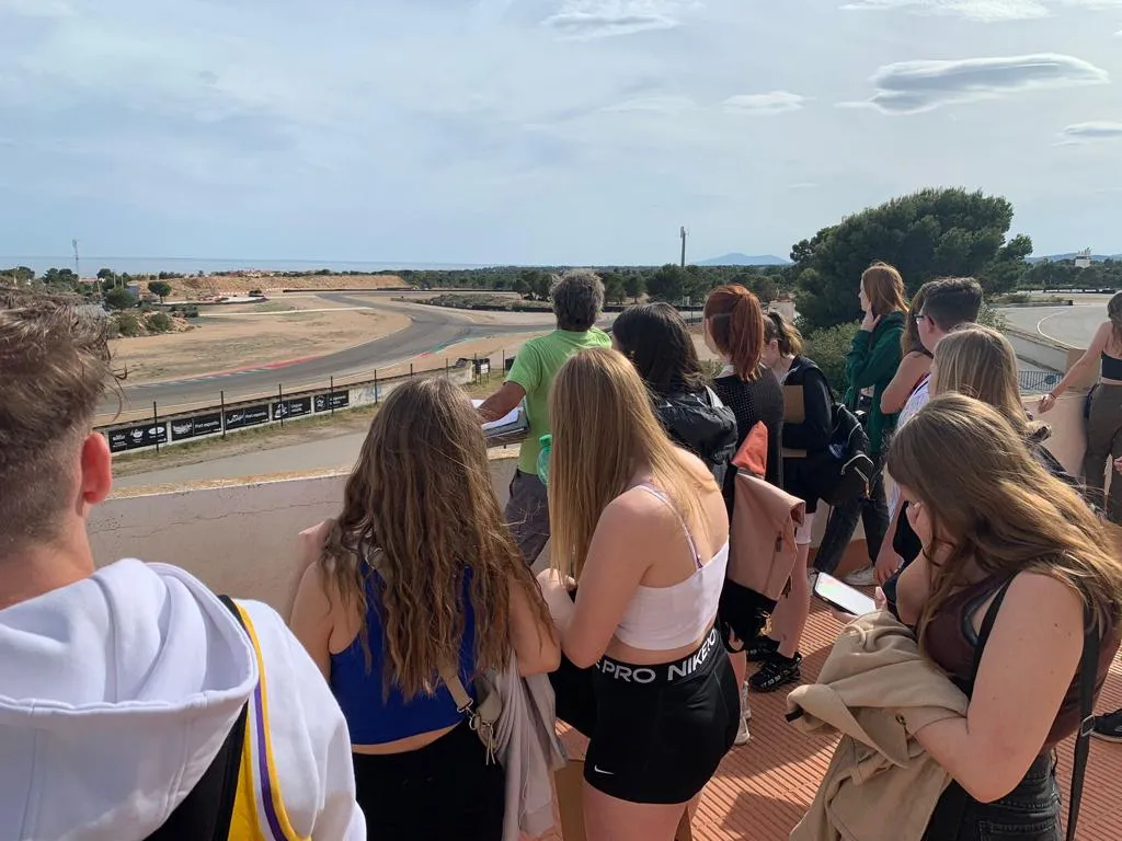 alumnos en circuito calafat